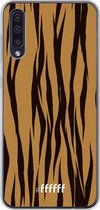 Samsung Galaxy A50s Hoesje Transparant TPU Case - Tiger Print #ffffff