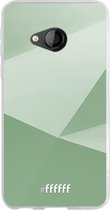 HTC U Play Hoesje Transparant TPU Case - Fresh Geometric #ffffff