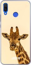 Huawei Nova 3 Hoesje Transparant TPU Case - Giraffe #ffffff