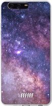 Huawei P10 Plus Hoesje Transparant TPU Case - Galaxy Stars #ffffff