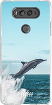 LG V20 Hoesje Transparant TPU Case - Dolphin #ffffff