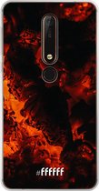 Nokia X6 (2018) Hoesje Transparant TPU Case - Hot Hot Hot #ffffff