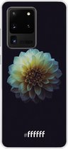 Samsung Galaxy S20 Ultra Hoesje Transparant TPU Case - Just a perfect flower #ffffff