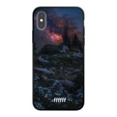 iPhone Xs Hoesje TPU Case - Mystery #ffffff