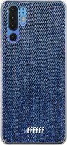 Huawei P30 Pro Hoesje Transparant TPU Case - Denim #ffffff