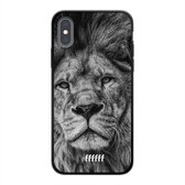 iPhone X Hoesje TPU Case - Kimba #ffffff