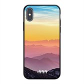 iPhone X Hoesje TPU Case - Golden Hour #ffffff