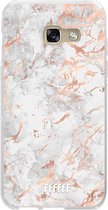 Samsung Galaxy A3 (2017) Hoesje Transparant TPU Case - Peachy Marble #ffffff