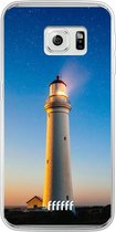 Samsung Galaxy S6 Edge Hoesje Transparant TPU Case - Lighthouse #ffffff