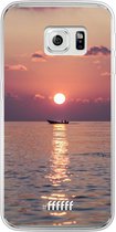 Samsung Galaxy S6 Edge Hoesje Transparant TPU Case - All By Myself #ffffff