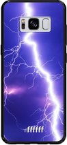 Samsung Galaxy S8 Hoesje TPU Case - Thunderbolt #ffffff
