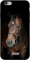 iPhone 6s Hoesje TPU Case - Horse #ffffff