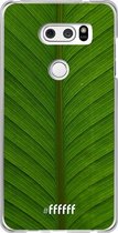 LG V30 (2017) Hoesje Transparant TPU Case - Unseen Green #ffffff