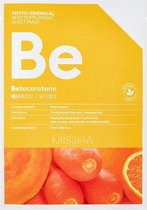 Missha Phytochemical Betacarotene  Skin Supplement Sheet Mask