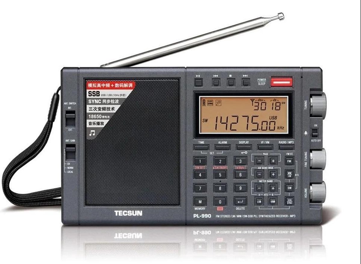 Tecsun PL990 -X korte golf radio | bol.com