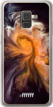 Samsung Galaxy A8 (2018) Hoesje Transparant TPU Case - Crazy Space #ffffff