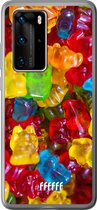 Huawei P40 Pro Hoesje Transparant TPU Case - Gummy Bears #ffffff