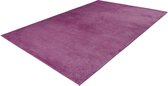 Lalee Mamba - Handgemaakt - Vloerkleed – Fluffy - Tapijt – Karpet – 80x150 - Paars