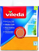3x Vileda Window Pad +30% Microfibre 2 Pièces