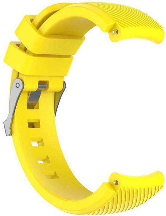 Xiaomi Haylou Solar siliconen bandje - geel - 46mm | bol.com