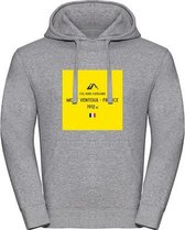 LeCannibale Casual Wieler Hoodie - Mont Ventoux - Frans - Grijs - Maat L
