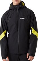 Colmar Wintersportjas - Maat 54  - Mannen - zwart/geel