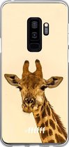 Samsung Galaxy S9 Plus Hoesje Transparant TPU Case - Giraffe #ffffff