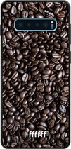 Samsung Galaxy S10 Plus Hoesje TPU Case - Dark Roast #ffffff