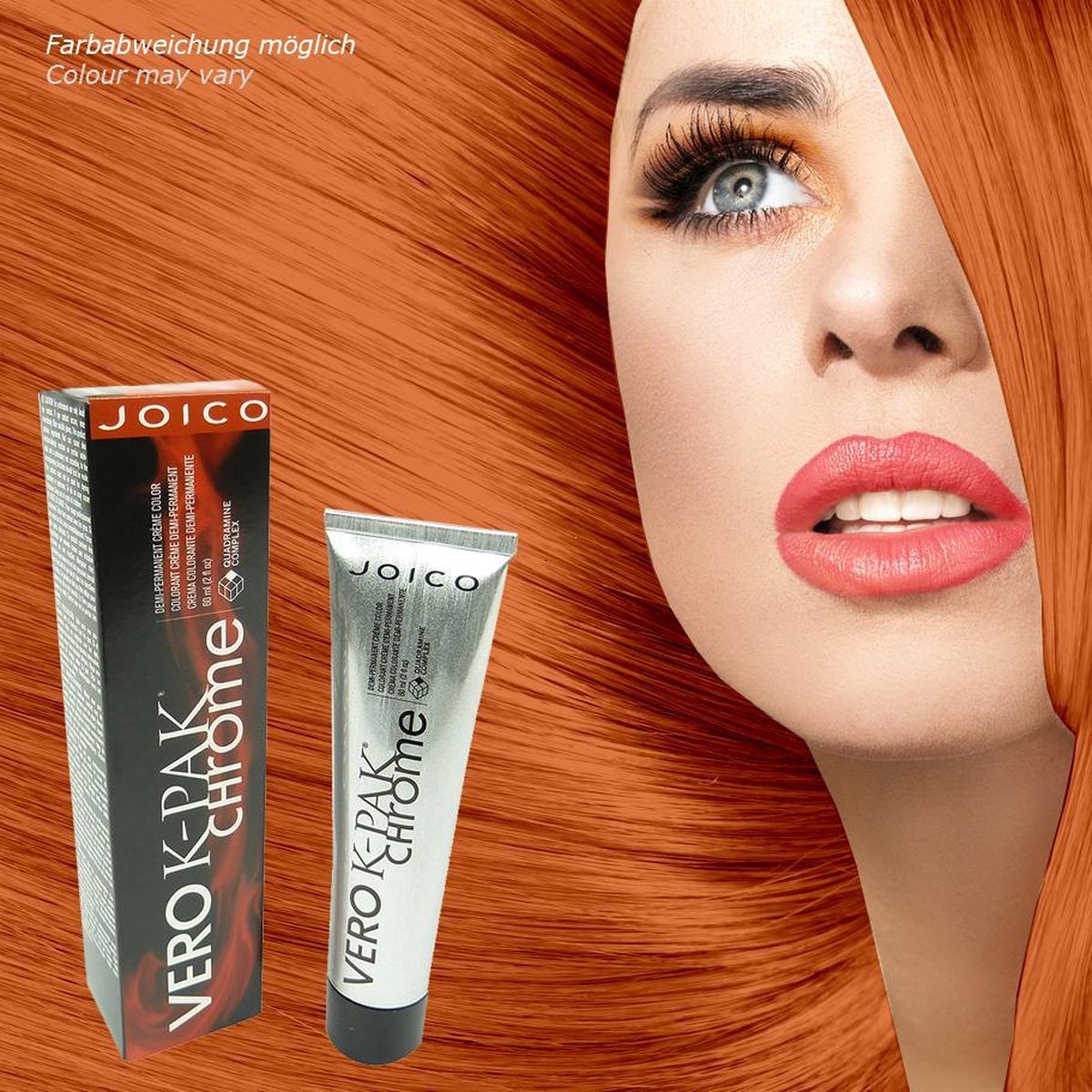 Joico Vero K-PAK Chrome Demi Permanent RC8 Orange Crush