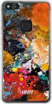 6F hoesje - geschikt voor Huawei P10 Lite -  Transparant TPU Case - Colourful Palette #ffffff