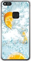 Huawei P10 Lite Hoesje Transparant TPU Case - Lemon Fresh #ffffff