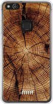 Huawei P10 Lite Hoesje Transparant TPU Case - Tree Rings #ffffff