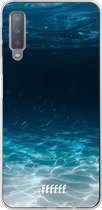 Samsung Galaxy A7 (2018) Hoesje Transparant TPU Case - Lets go Diving #ffffff
