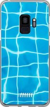 Samsung Galaxy S9 Hoesje Transparant TPU Case - Blue Pool #ffffff