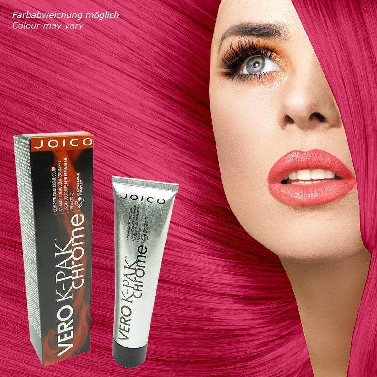 Joico Vero K-Pak Chrome - Demi Permanent Cream Color Hair Color Coloration 60ml - RRV