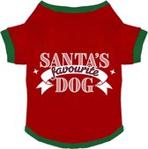 Plenty gifts t-shirt xmas favourite dog (34,5 CM)