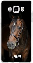 Samsung Galaxy J5 (2016) Hoesje Transparant TPU Case - Horse #ffffff