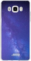 Samsung Galaxy J5 (2016) Hoesje Transparant TPU Case - Star Cluster #ffffff