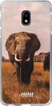 Samsung Galaxy J3 (2017) Hoesje Transparant TPU Case - Elephants #ffffff