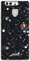 Huawei P9 Hoesje Transparant TPU Case - Galactic Bokeh #ffffff