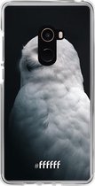 Xiaomi Mi Mix 2 Hoesje Transparant TPU Case - Witte Uil #ffffff