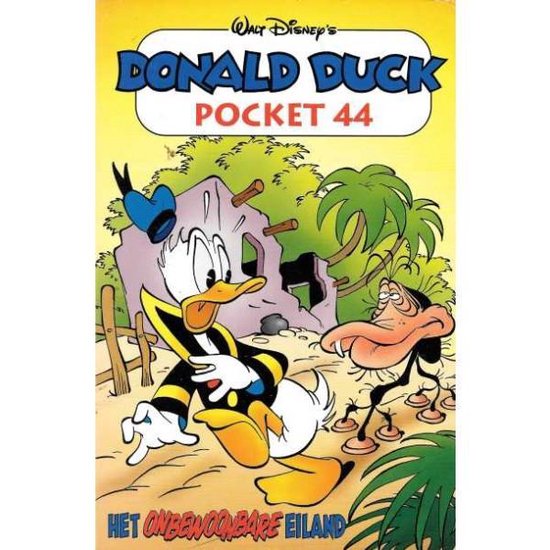 Cover van het boek 'Donald Duck Pocket / 044 Het onbewoonbare eiland' van Walt Disney Studio’s