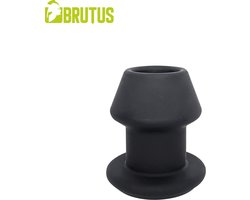 De Gobbler - holle silicone anaal buttplug - medium 70mm - tunnel plug
