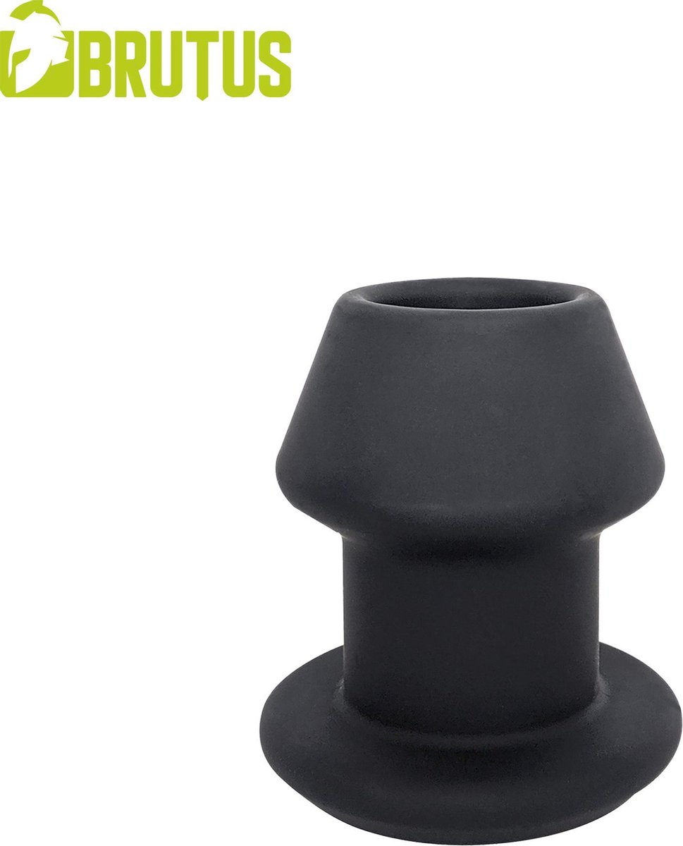 Goedkoopste De Gobbler - holle silicone anaal buttplug - medium 70mm - tunnel plug