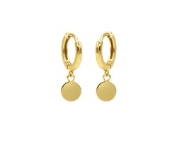 foto van Karma - Hinged Hoops Symbols Circle Gold M1942hin