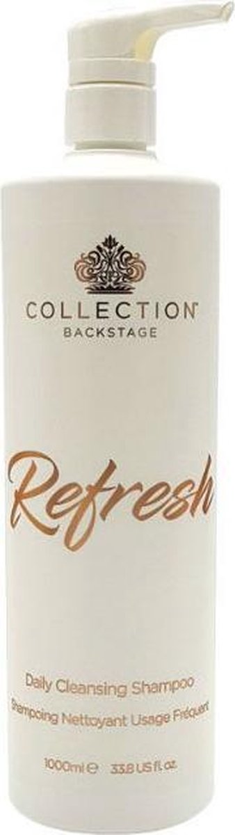 The Collection Backwash Refresh Shampoo - 1000ml - Normale shampoo vrouwen - Voor Alle haartypes