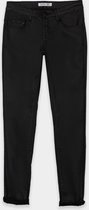 Tiffosi skinny broek zwart matte leatherlook maat 116
