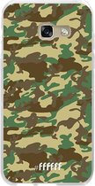 Samsung Galaxy A3 (2017) Hoesje Transparant TPU Case - Jungle Camouflage #ffffff