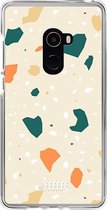 Xiaomi Mi Mix 2 Hoesje Transparant TPU Case - Terrazzo N°1 #ffffff