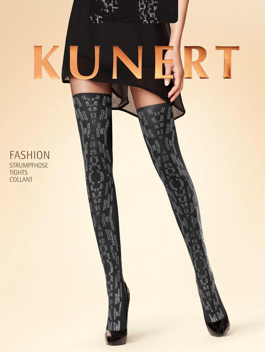 Kunert fashion panty maat 38/40 zwart | bol.com